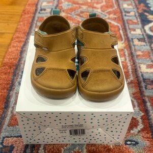 Ten Little Tan Kids Sandals